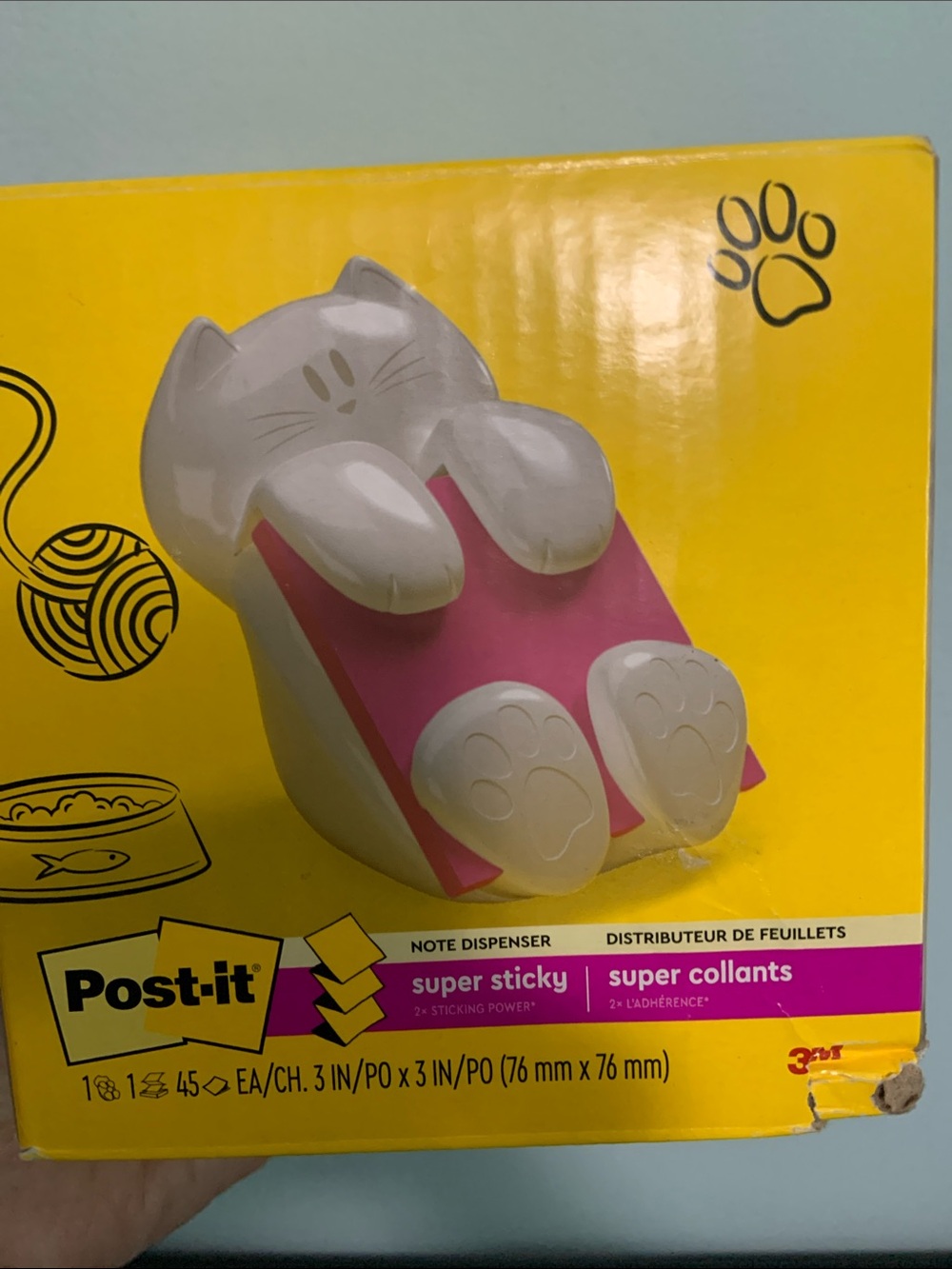 Cat Post-It Note Dispenser - Picture 6 of 8